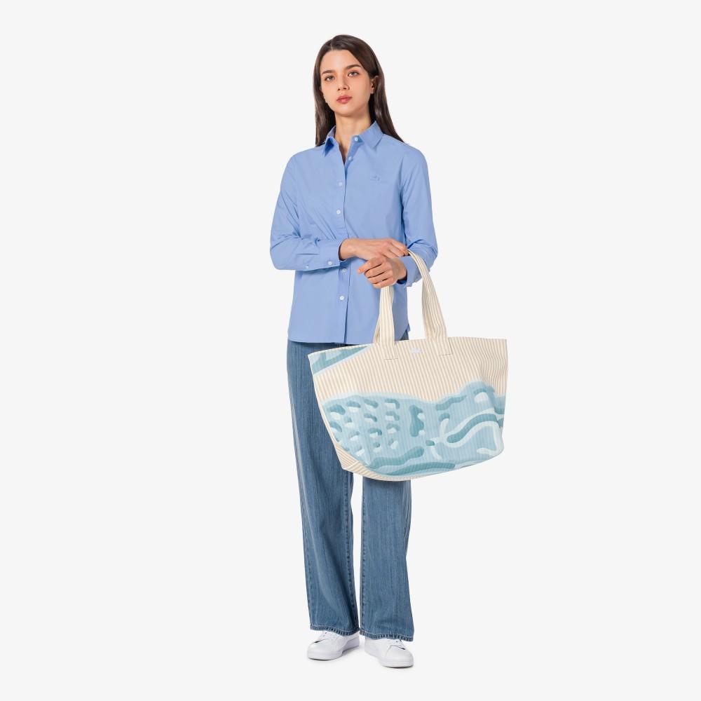 [lacoste] Women's Poplin Solid Shirt CF694E-56GAEY