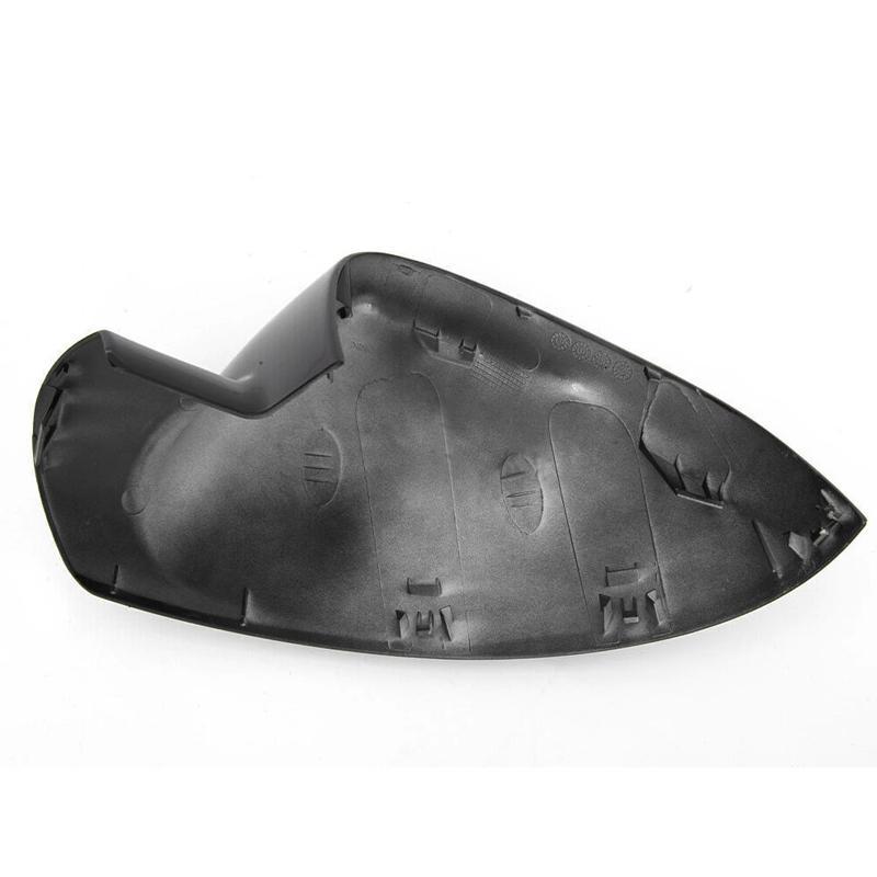 Car Right Side Door Wing Mirror Cover Cap Fit for Vauxhall Ignia 2008 2009 2010 2011 2012 2013 2014 2015 2016 Black