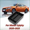 Car Central Control Armrest Box Storage Box For Nissan Sylphy -2025 Car Storage Organizing Accessories