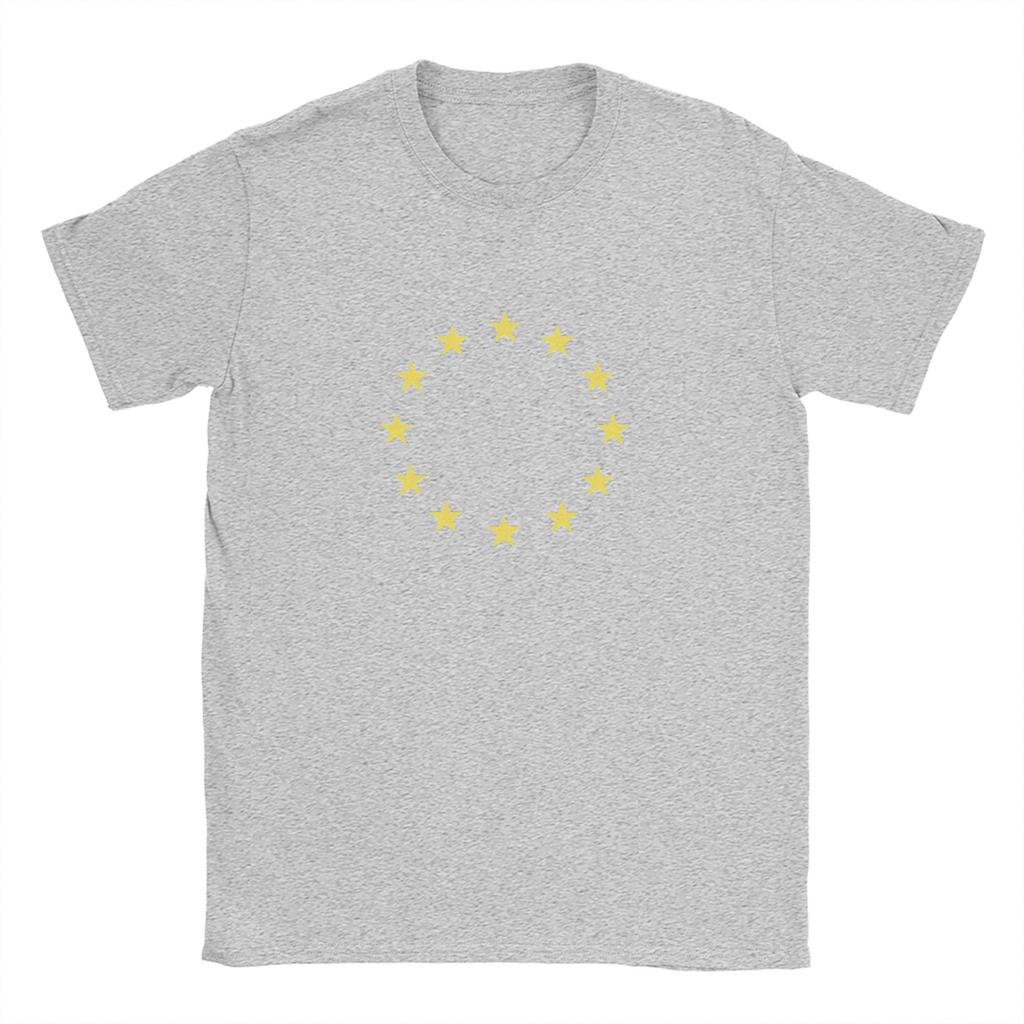 EU Europe European Union European Flag EU starsTShirt Summer Cotton T Shirts Unisexs Fashion Casual TShirt Short Sleeve Funny