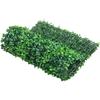 Artificial Boxwood Panel 24" X 16" UV 24pcs Boxwood Hedge Wall Panels Artificial Grass Backdrop Wall 4 cm Green Grass Wall, Fake Hedge for Decor