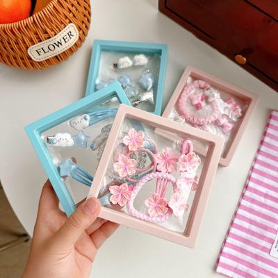 Cute Hair Clip Cartoon Hair Pin Bangs Side Clip Woman Kids Headwear Barrette Hair Accessories Gift Box