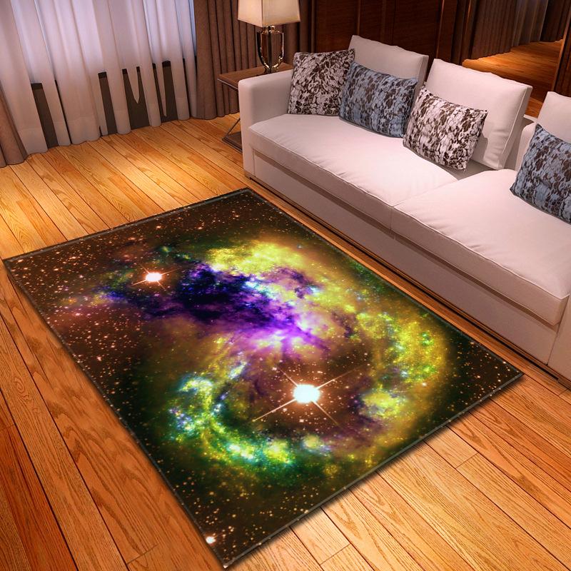 Simple Starry Sky Living Room Carpet Bedroom Dining Room Floor Mat Pattern Size