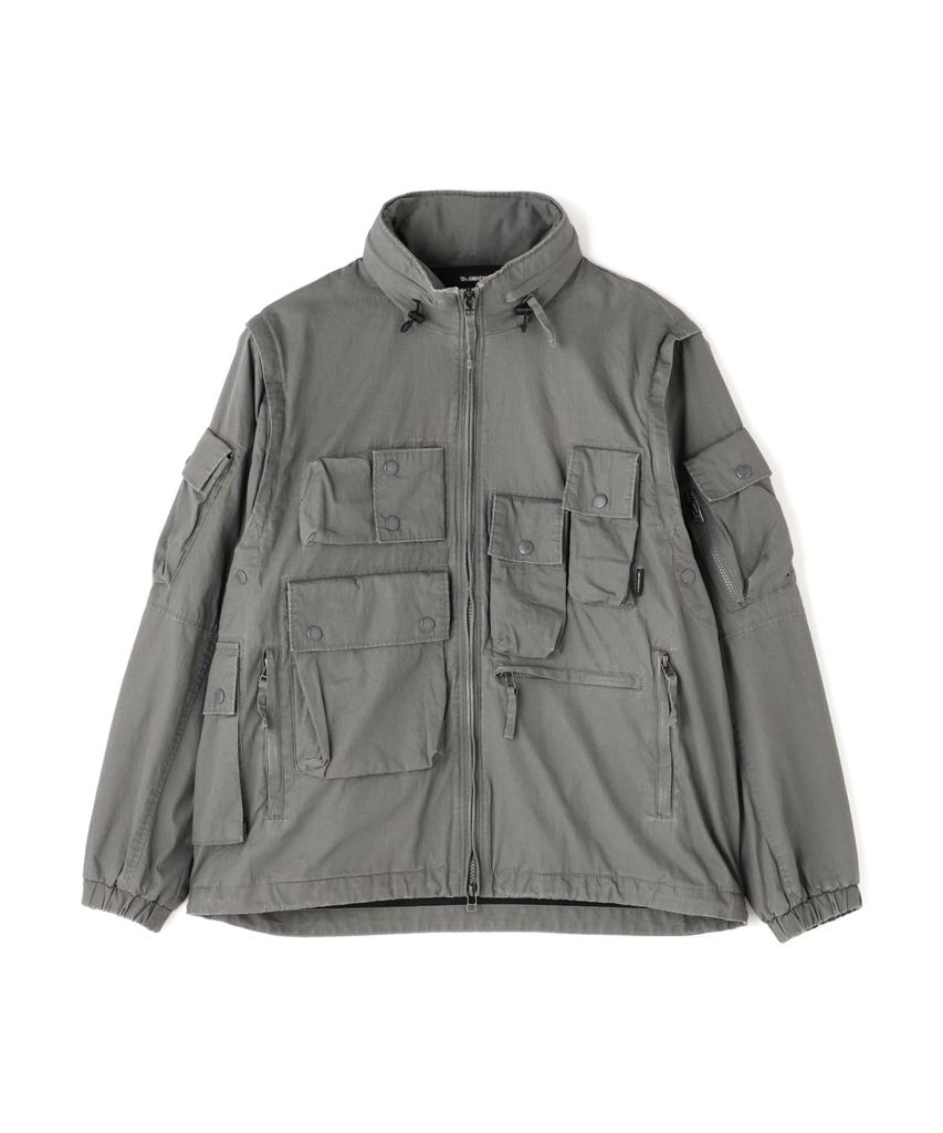 AVIREX PIGMENT 2WAY CARRIER JACKET Men's L Sage 783-5152004