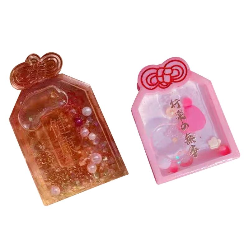 Resin Shaker Molds Silicone Resin Casting Molds Epoxy Quicksand Molds for DIY Pendant Charms Jewelry Making Accessories