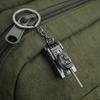 Tank Keychain Pendant Metal Military Tank Keychain Lightweight Retro Bag Charm Accessories for Men And Women Tank Lovers