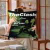 Clash The Band Whitepaper Pillow Cover Sofa Cushion Cover Home Room Decoration Children Gift