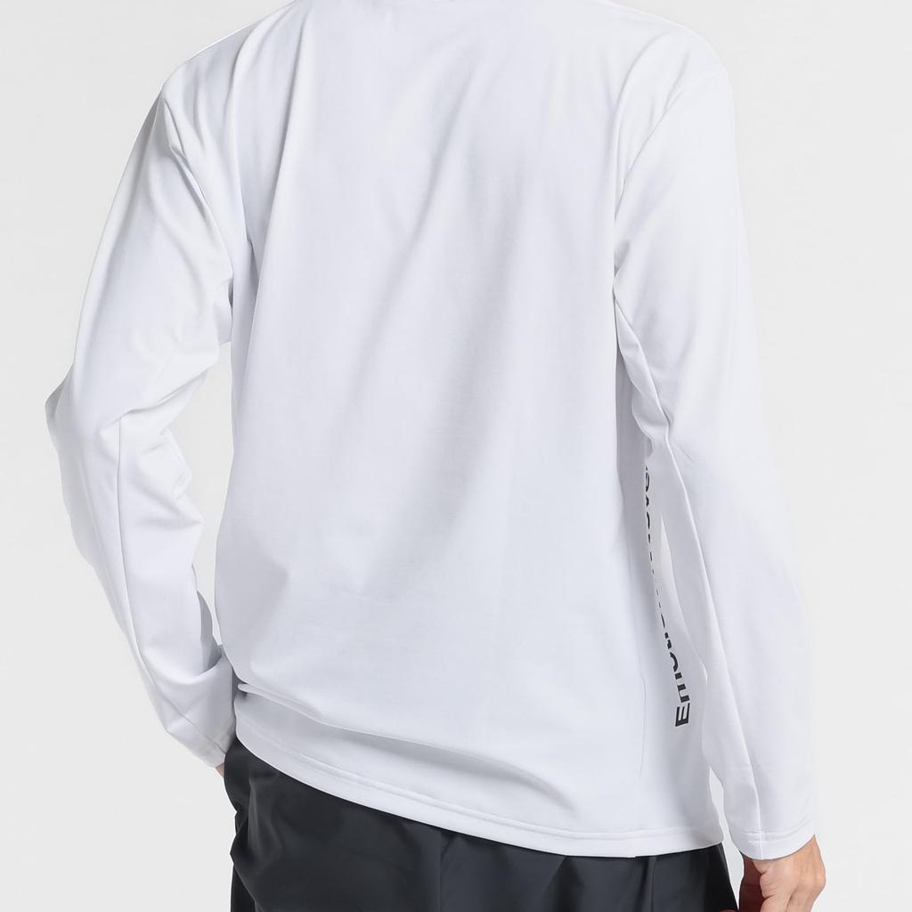 SUNSCREEN TAIKYU Authentic Logo Long Sleeve Shirt ST5SLT01M_WHBK_L