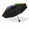 1pc Mario Automatic Umbrella with Folding Feature - Compact Travel Umbrella, Perfect Gift for Birthday, Christmas, 044