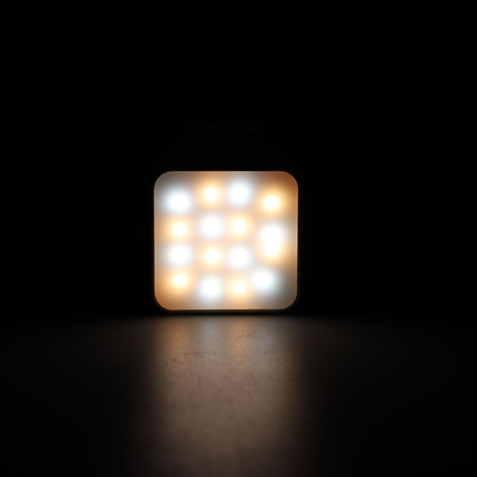 

LED Video Light Fit for 3 Action Camera Fill Light Vlog Selfie Light with 16 LED Beads for Video Recording