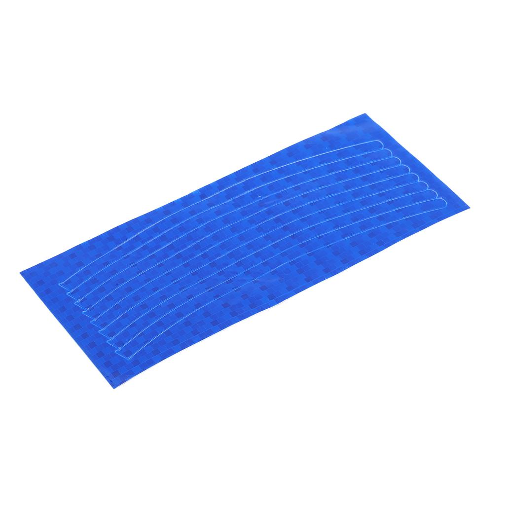 10pcs Reflective Wheel Stripe Decal Waterproof Adhesive Decals Night Reflective Decoration Stickers