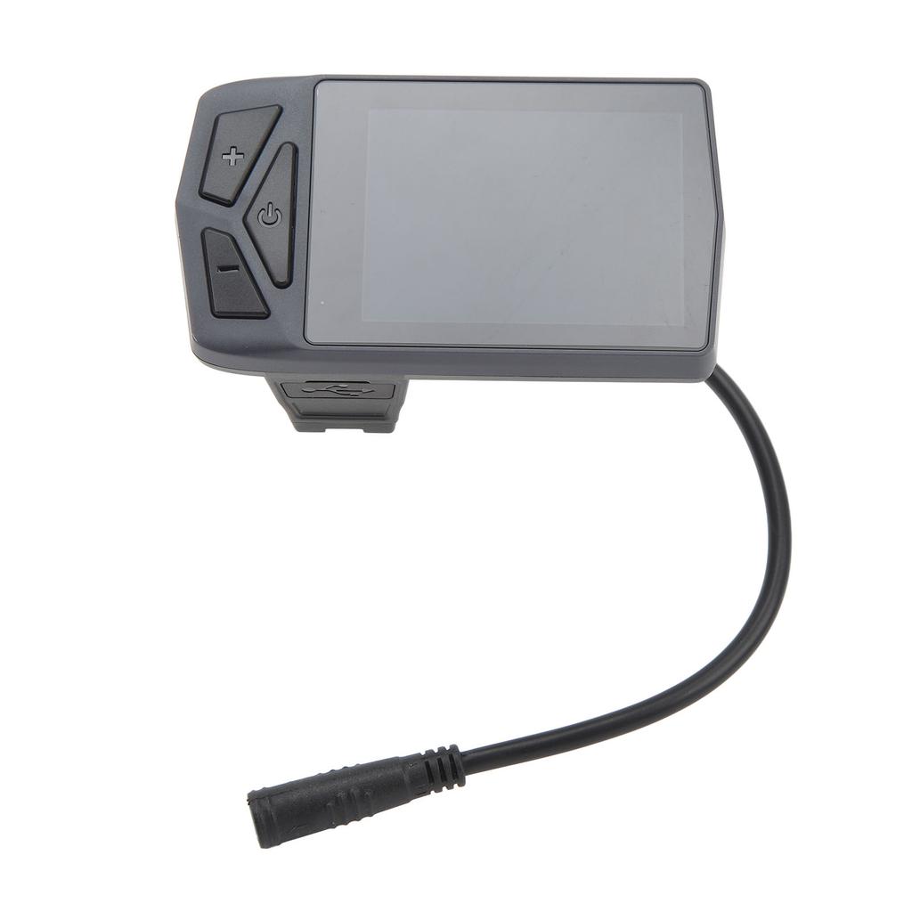 Bluetooth Electric Bike Display Control Panel with Waterproof Connector for Bafang BBS01 BBS02 BBSHD Mid Motor