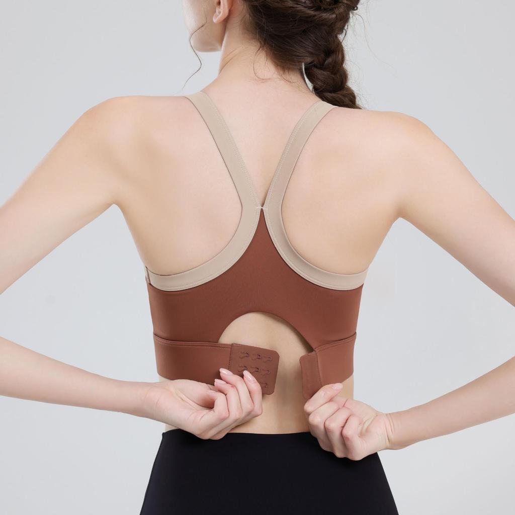 Shockproof Sleeveless Sports Bra: Quick-Dry Yoga Vest for Women