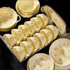 Spring Creamy Yellow 37-Piece Underglaze Ceramic Dinnerware Set