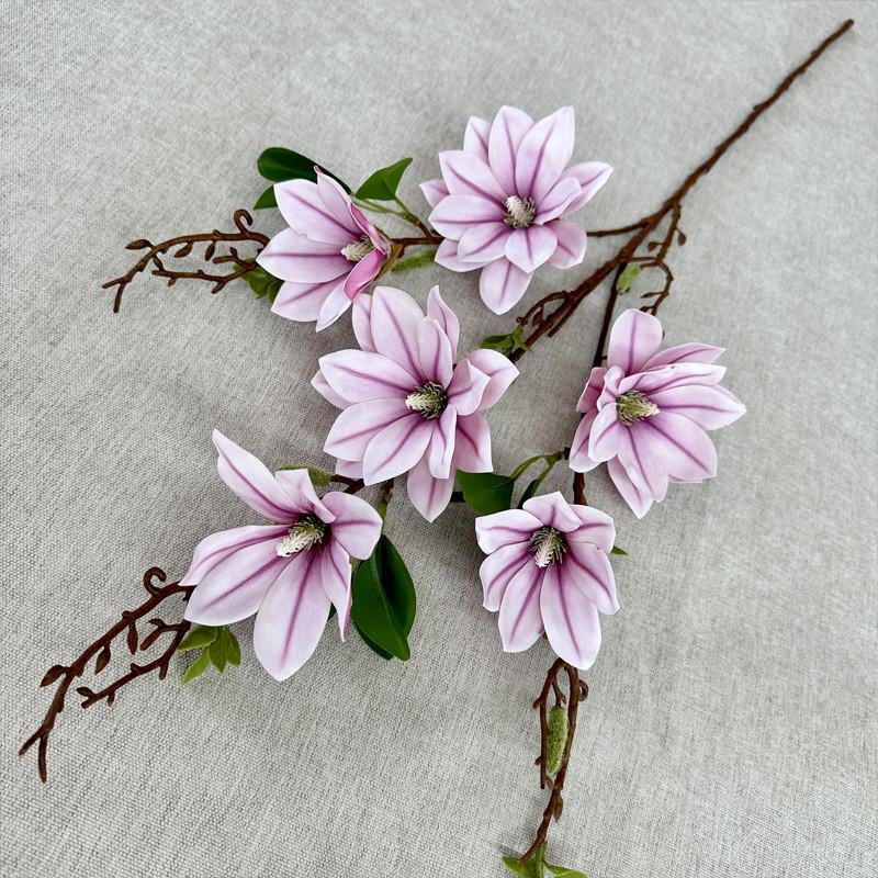 Plants Simulated Magnolia Wedding Hotel Restaurant Decoration Ornament Desktop