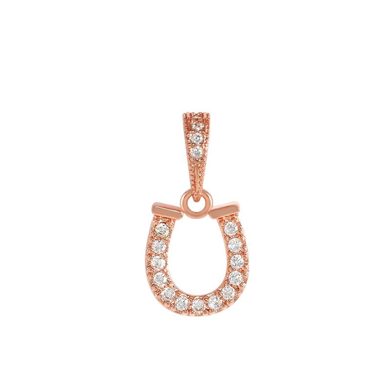 

Оригинальный дизайн подвески в форме подковы с японским и корейским минималистским уличным стилем INS с буквой U