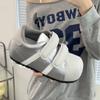 Velcro Ugly Cute Shell Head German Training Bread Shoes Women's 2025 New Versatile Inner Height Increase Leisure Sports Small Board Shoes