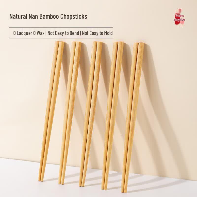 Natural Bamboo Chopsticks Set