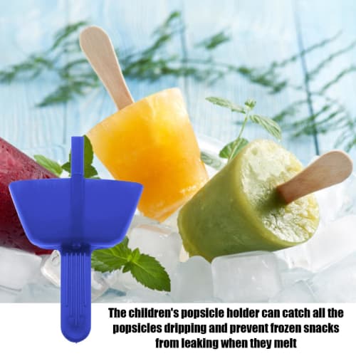 No-drip, No-stick Popsicle Holder, Easy To Hold, Keeps Kids and Toddlers' Hands Clean, No Mess, Popsicle Stick Mold, Ice Pop Mold, Confectionery, Froz