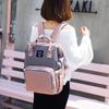 LEQUEEN Multifunctional Fashion Mummy Bag: Large Capacity Mom and Baby Backpack