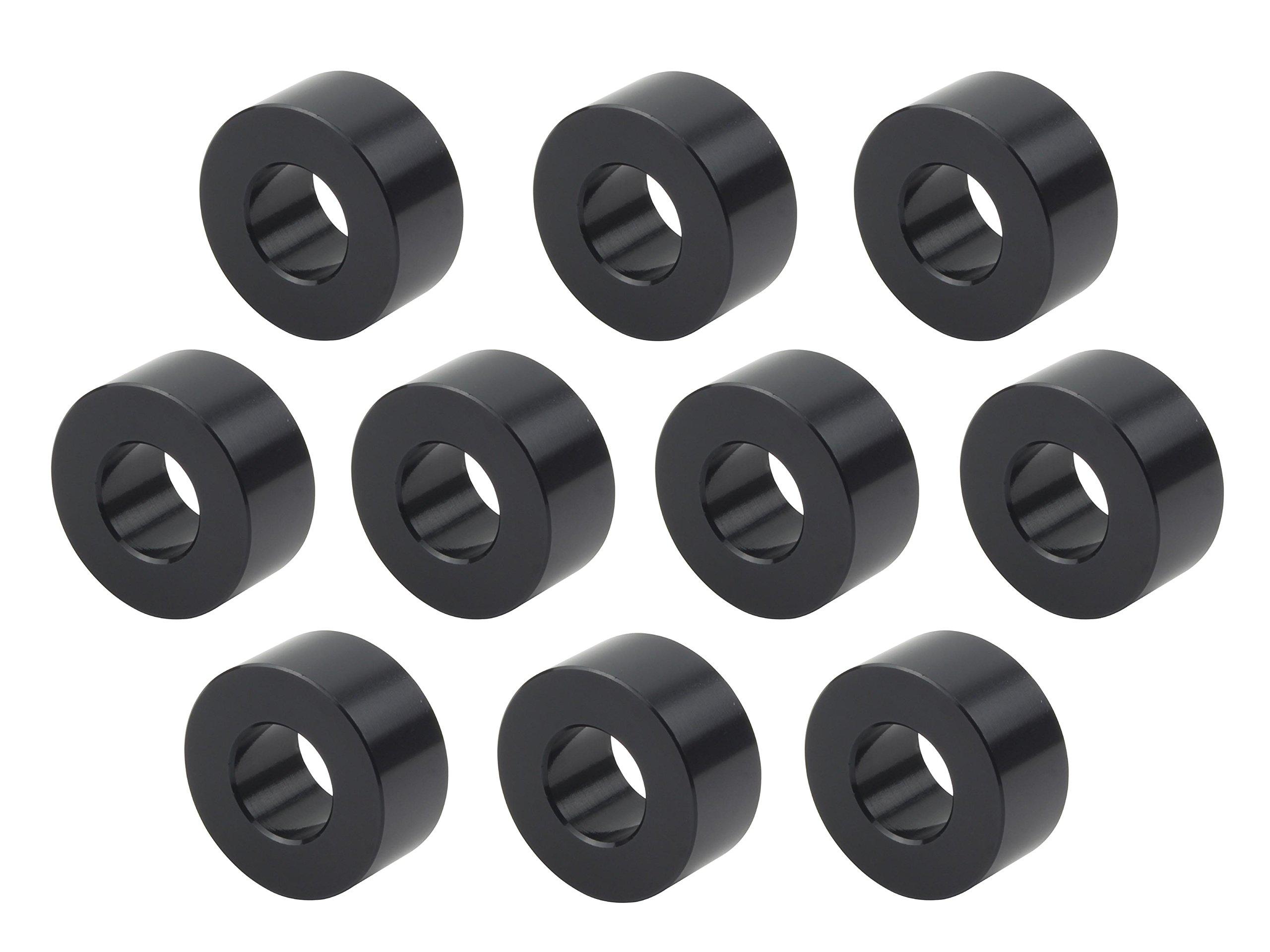 

POSH FAITH Мотоциклетный алюминиевый универсальный воротник Внутренний диаметр Наружный диаметр Толщина Комплект из 10 штук, 10 мм, 21,6 мм, 10 мм, 10, Черный, 301010-06 чёрный
