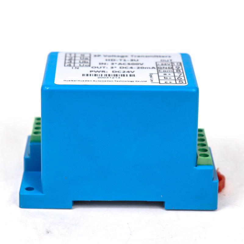 0-500V AC Three-phase Voltage Transmitter RS485 Output Voltage Sensor