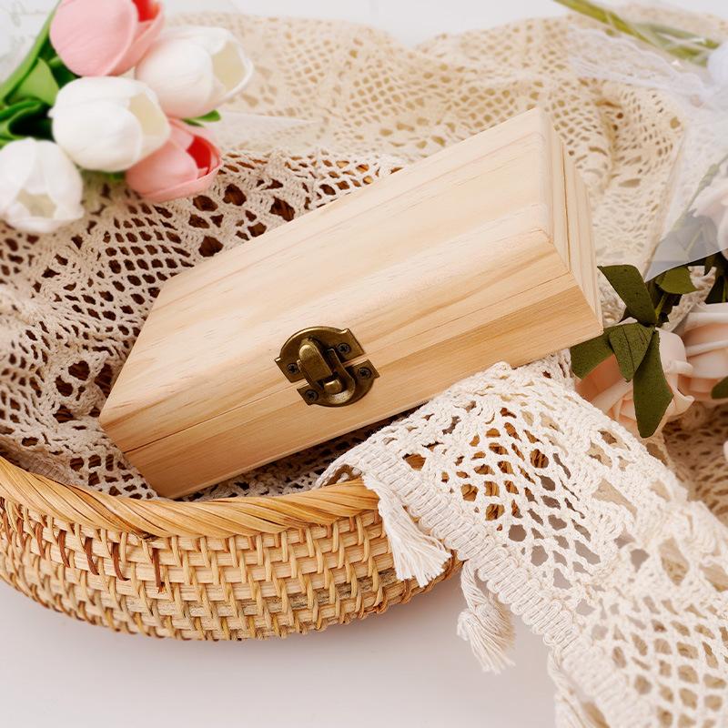 Portable Essential Oil Display Container Box With Individual Compartments Wooden Storage Box DIY Craft