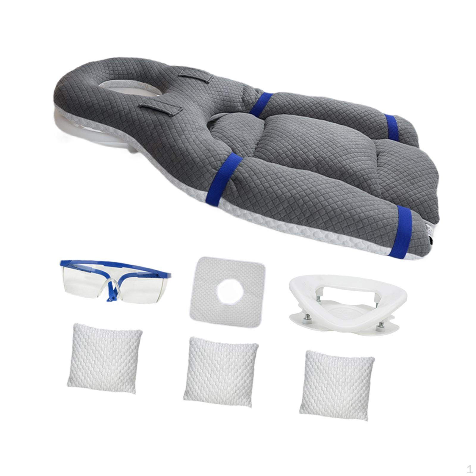 

Face Down Pillow for Head Rest Neck Cushion серый