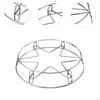 Steamer Rack Steam Multifunctional Stainless Steel Pan Pot Holder Countertop Protector for