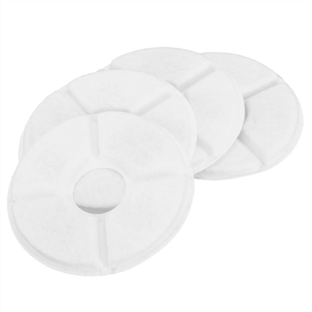 4Pcs Activated Carbon Filter Replacement for Cat Dog Water Fountain Pet Accessories