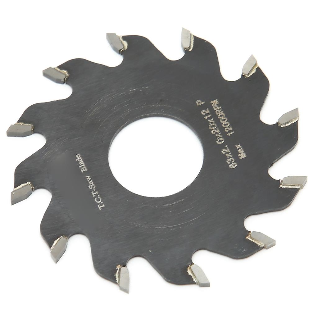 Circular Saw Blade 63x2x20 Carbide Woodworking Saw Disc for Table Saw Machine Trimming Machine