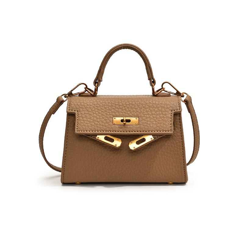 Retro Trendy Hand Bag Women's 2025 New Autumn Fashion Casual Small Square Bag High-end Messenger Bag