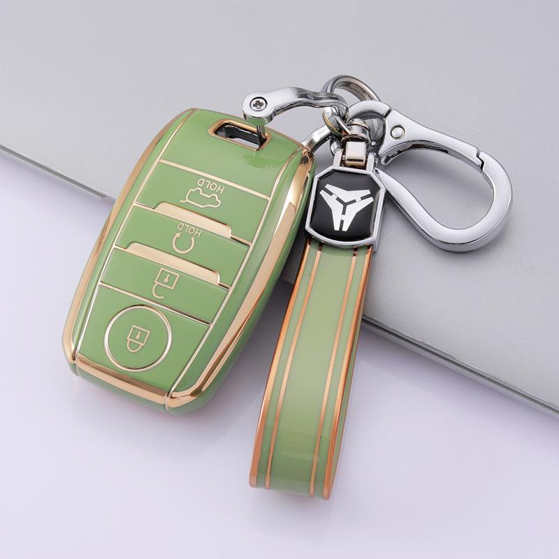 3Buttons TPU Car Key Cover Case Holder For Kia KX3 KX5 K3S RIO Ceed Cerato Auto Shell Fob For Kia Optima Sorento Niro Soul