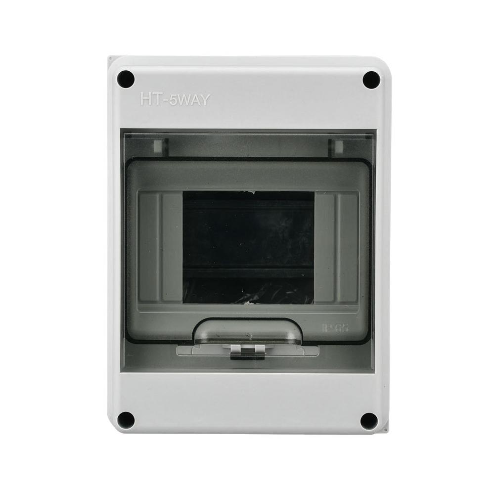 Wet Room Compatible Waterproof Electrical Distribution Box Designed to Protect Fuses from Environmental Influences