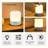 LED Night Light Dimmable Touch Smart Night Lamp Adjustment Table Lamp Baby Nursery Bedside Sleeping Reading Touch Switch