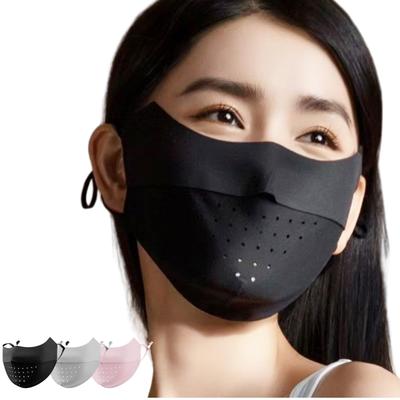[Cooling Feeling & Double Breathable Structure] UV Protection , 3-Piece Set, Stylish Face ,