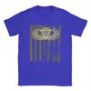 Army Parachute Wings Badge and US Flag Airborne T Shirt Short Sleeves Vintage Tops Summer 100 Cotton Oversize Tees