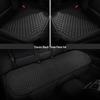 Universal Four Seasons Non-Slip Breathable Car Seat Cushion Set - Front & Rear, 3-Piece