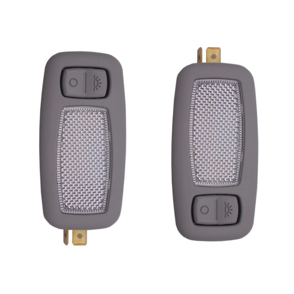 

New 2x Car Left+Right Gray Interior Vanity Lamp For Hyundai i45 YF Sonata 2011-2015