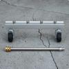Stainless Steel Undercarriage Cleaner with Wheels 4000 PSI Surface
