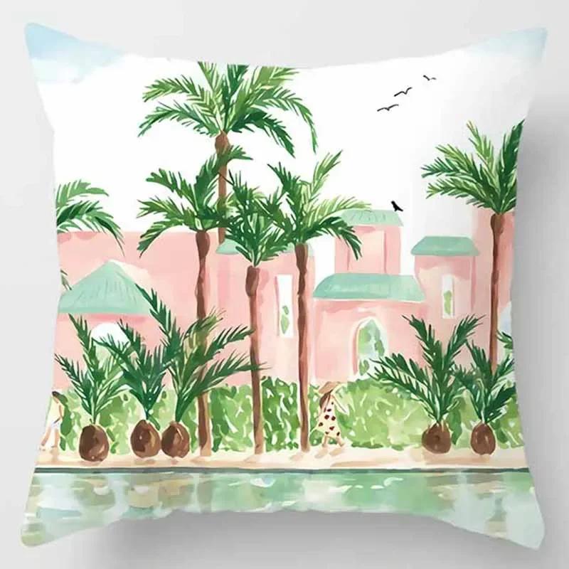 Car Sofa Creative Decor Modern Bedroom  Cushion Cover New Summer Green  Home  Pillow