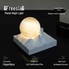 Moon Valley Aroma Diffuser: Elegant Bedroom Night Light & Fragrance Gift for Girls