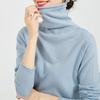 Jinjuan 100% Merino Wool Women's Mock Neck Sweater