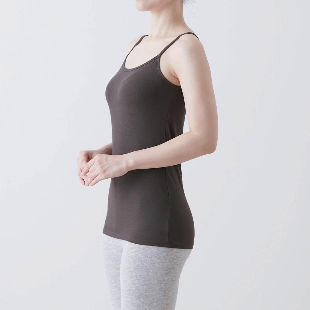 Belle Maison Hot Cotton Camisole Tank Cotton Size 3L Women's Top, Blend, Black,
