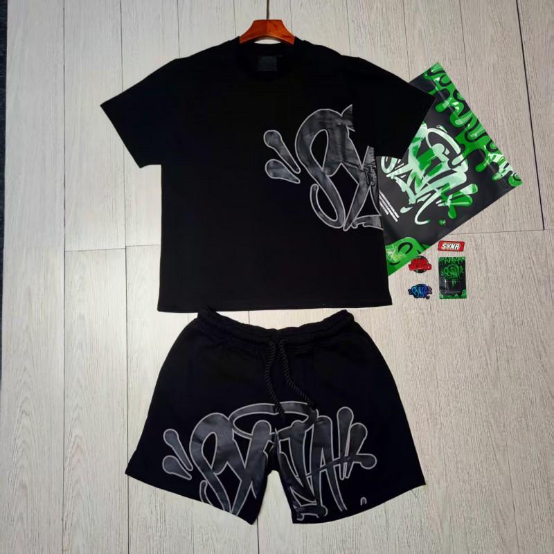 Set Felpa con Cappuccio e Pantaloni Syna World Streetwear di Alta Qualità Vestibilità Larga Foderato in Pile Outfit Invernale per Adolescenti e Giovani Adulti