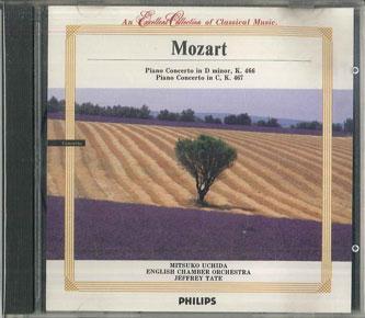 

CD MOZART, MITSUKO UCHIDA, ENGLISH CHA - Piano Concerto No. 20, Piano Concer MP135 PHILIPS Japan Classical Used