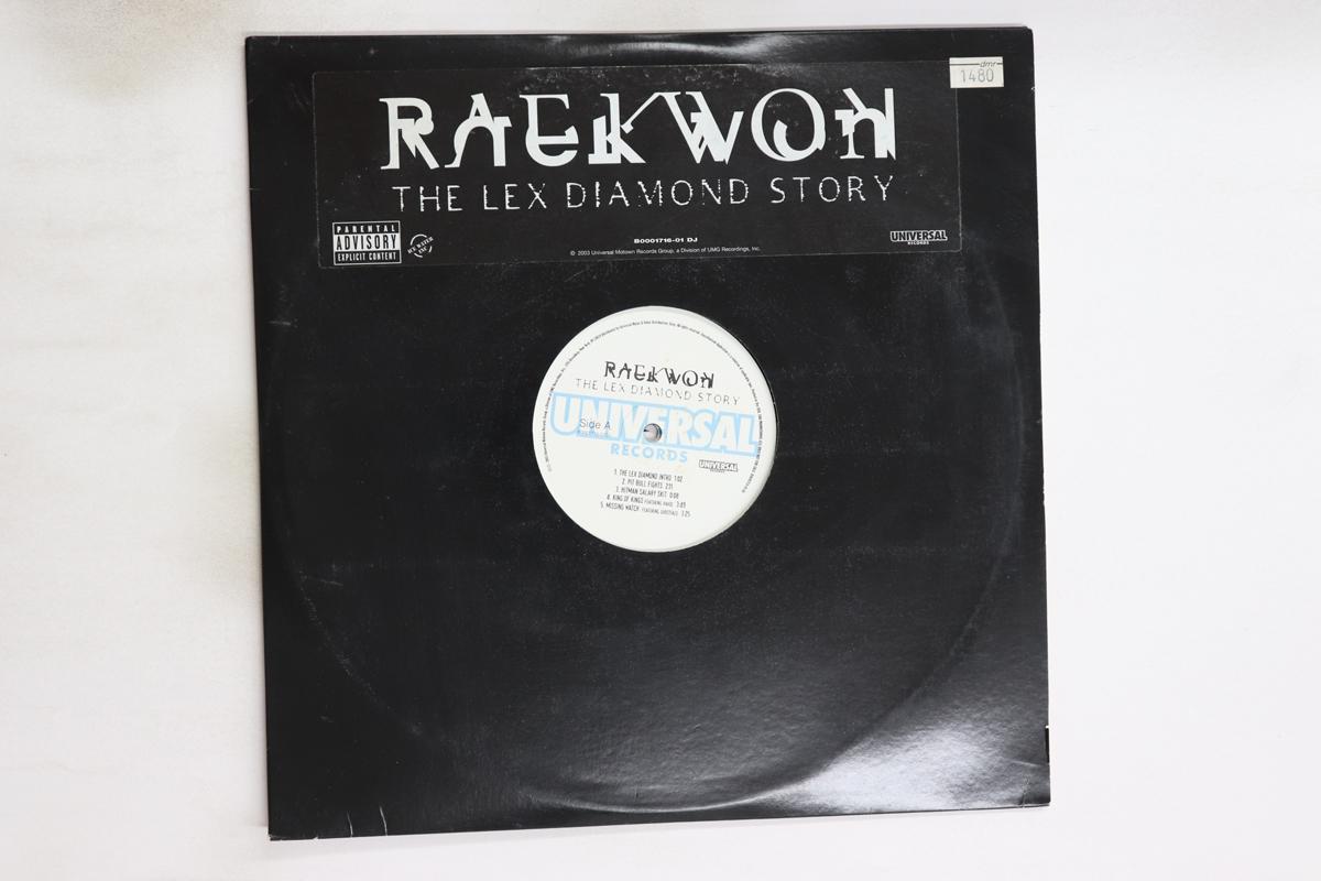 

12inch Record RAEKWON - The Lex Diamond Story B000171601DJ Universal Recor 2003 US Rap & Hip-Hop/R&B Used