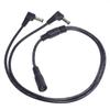 5.5mmx2.1mm 1 Female To 2 Male Connector Male To Female Plug DC Power Splitter Cable CCTV LED Strip Light Power Supply