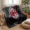AC Milan Theme blanket Soft Flannel Blanket Plush Throw Blanket Cozy Sofa Bed Blanket for Home Decor