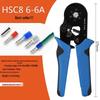 Hexagonal Mini Ratchet Crimping Pliers Set HSC8 6-6 for European Terminals
